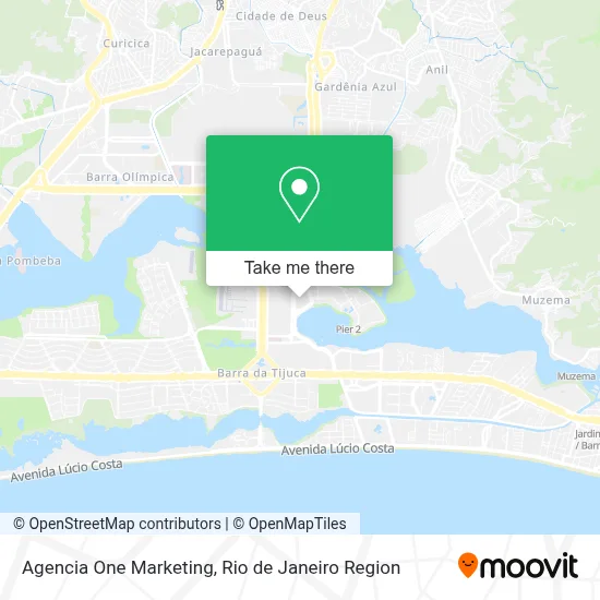 Agencia One Marketing map