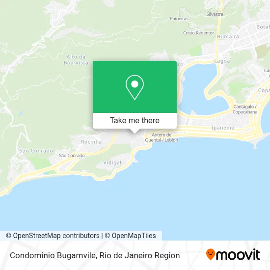 Condominio Bugamvile map