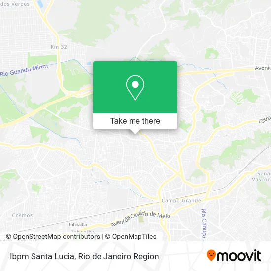 Ibpm Santa Lucia map