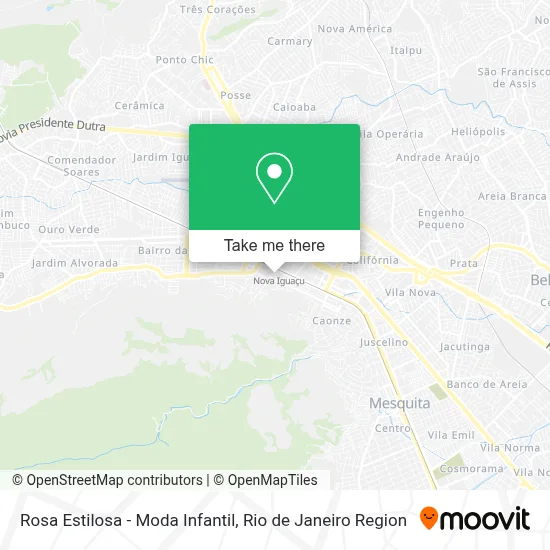 Rosa Estilosa - Moda Infantil map