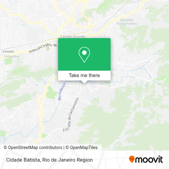 Cidade Batista map