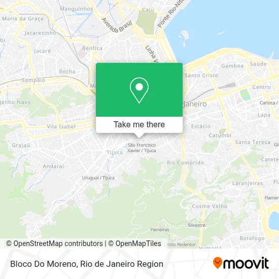 Bloco Do Moreno map