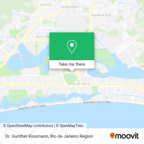 Dr. Gunther Kissmann map