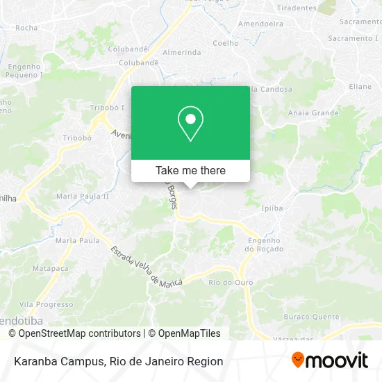 Karanba Campus map