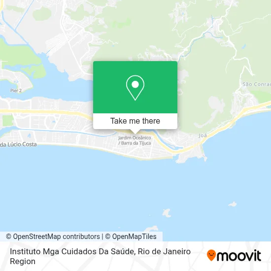 Instituto Mga Cuidados Da Saúde map