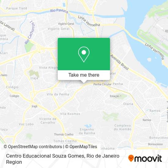 Centro Educacional Souza Gomes map