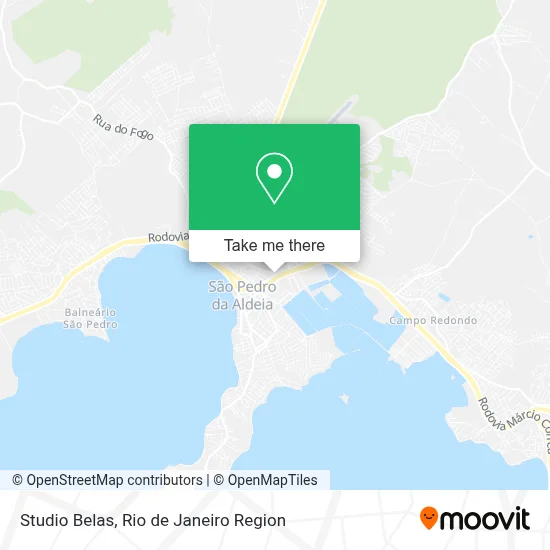 Studio Belas map