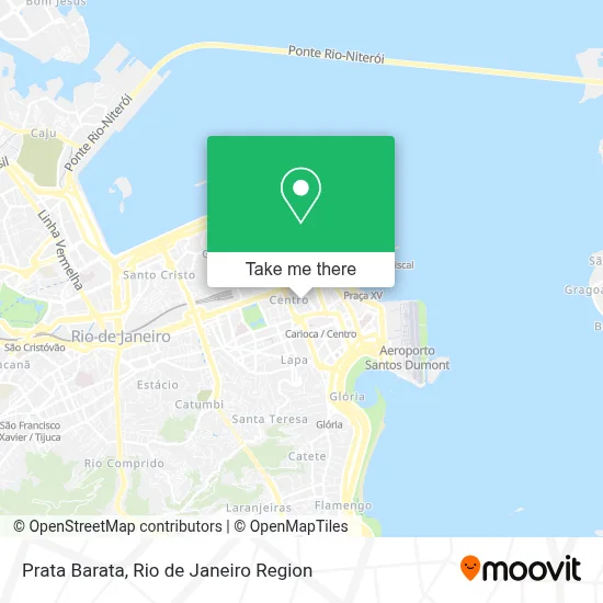 Prata Barata map