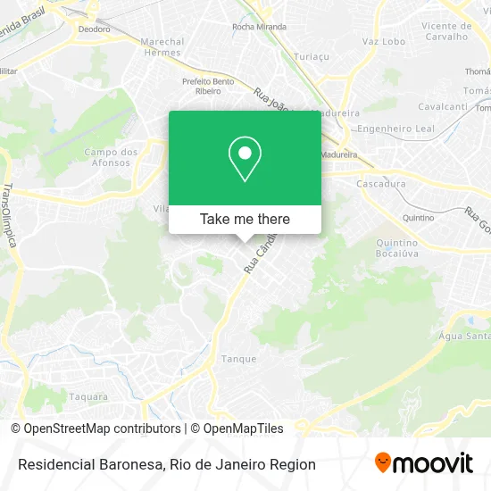 Residencial Baronesa map