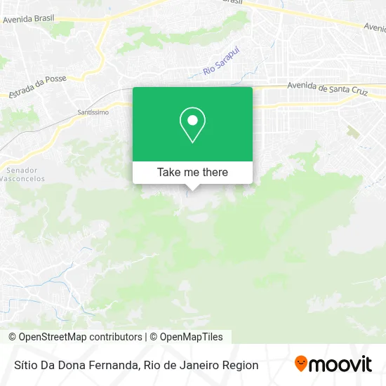 Sítio Da Dona Fernanda map