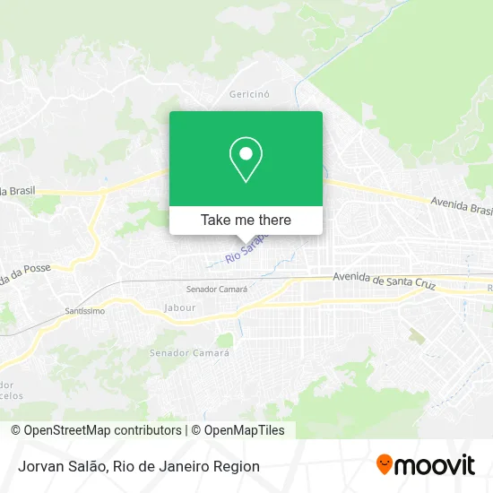 Jorvan Salão map