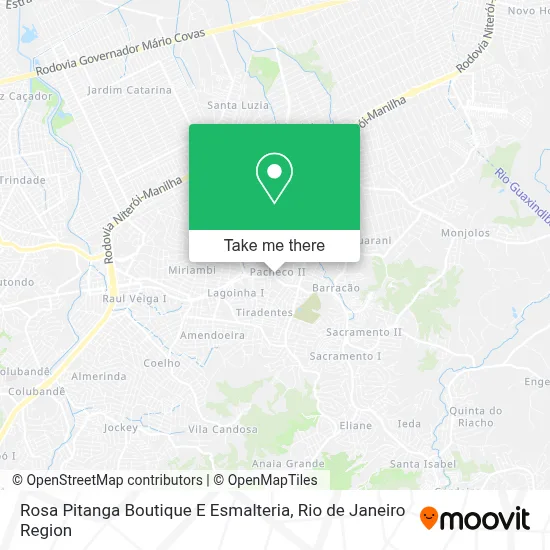 Rosa Pitanga Boutique E Esmalteria map