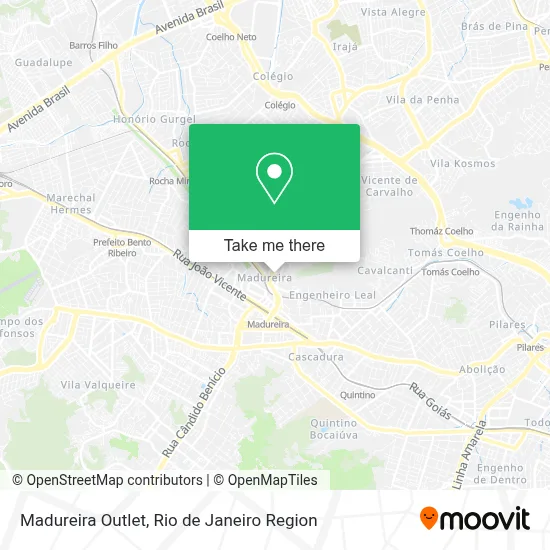 Madureira Outlet map
