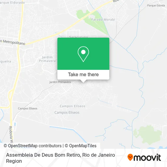 Assembleia De Deus Bom Retiro map