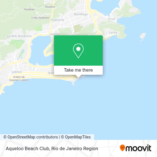 Aqueloo Beach Club map
