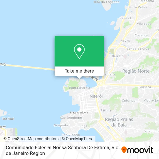 Comunidade Eclesial Nossa Senhora De Fatima map