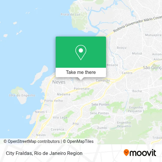 City Fraldas map