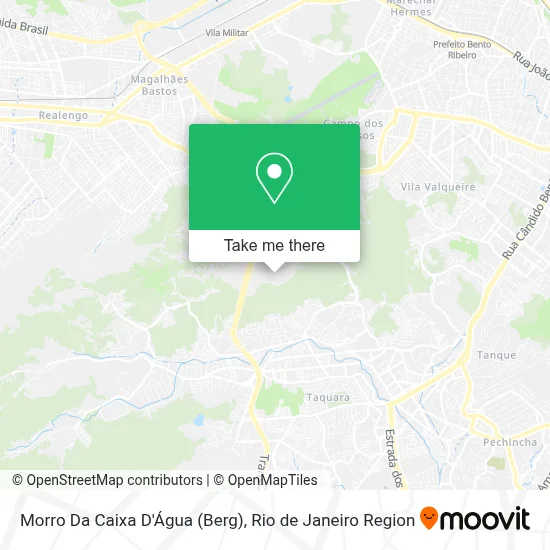 Morro Da Caixa D'Água (Berg) map