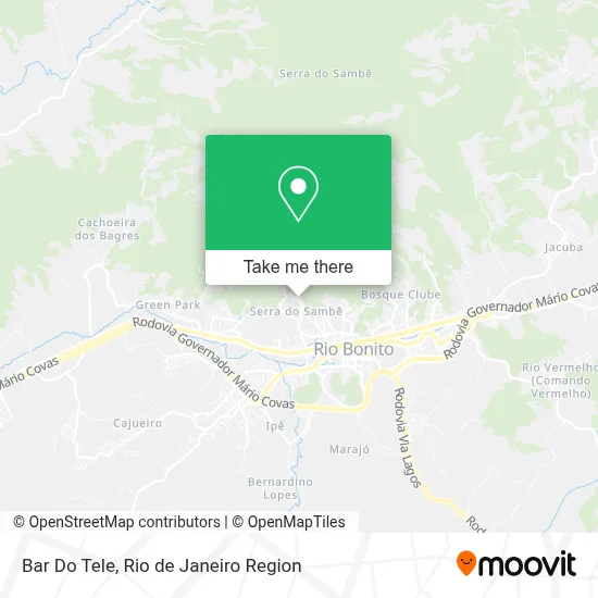Bar Do Tele map