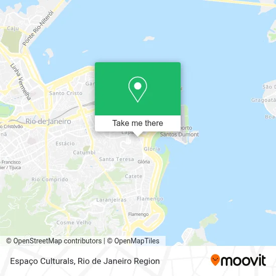 Espaço Culturals map