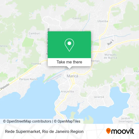 Rede Supermarket map