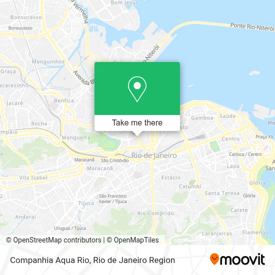 Companhia Aqua Rio map