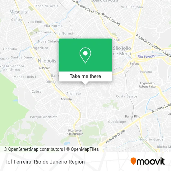 Icf Ferreira map