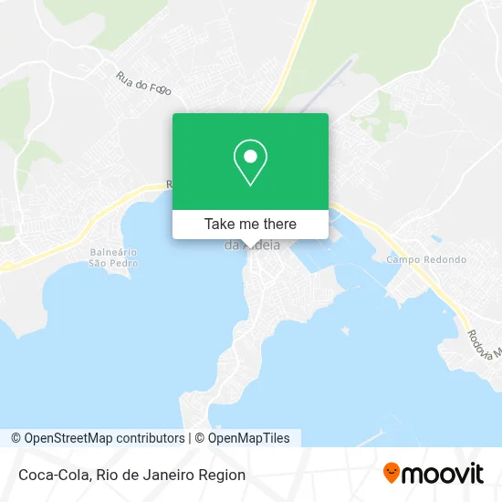 Coca-Cola map