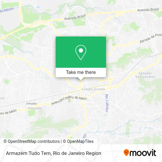 Armazém Tudo Tem map
