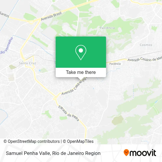 Samuel Penha Valle map