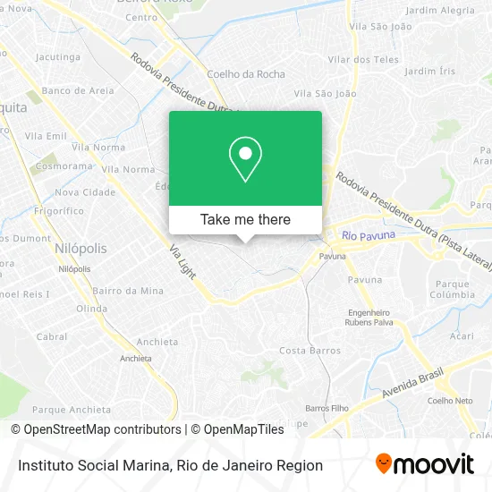 Instituto Social Marina map