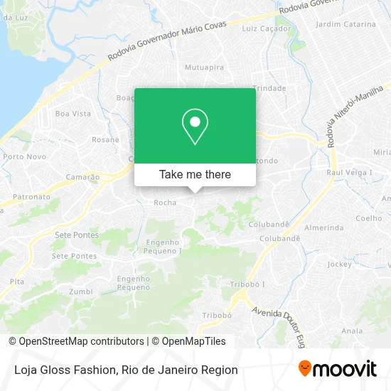 Loja Gloss Fashion map