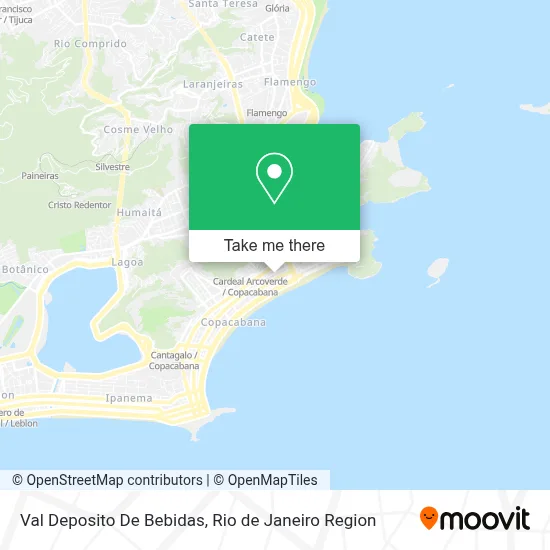 Val Deposito De Bebidas map