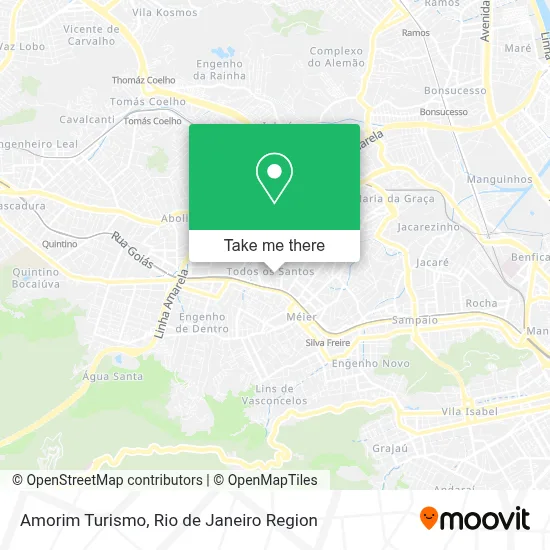 Amorim Turismo map