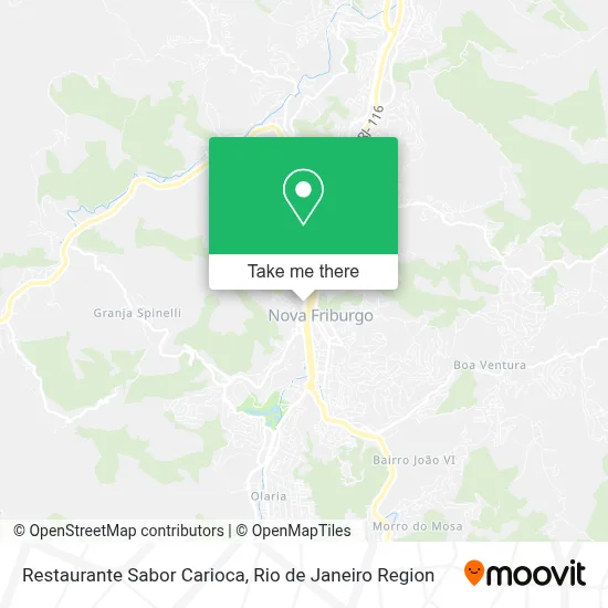Restaurante Sabor Carioca map
