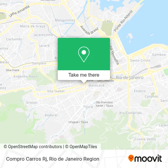 Compro Carros Rj map