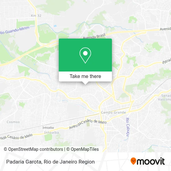 Padaria Garota map