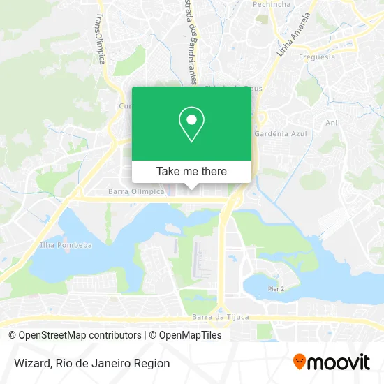 Wizard map