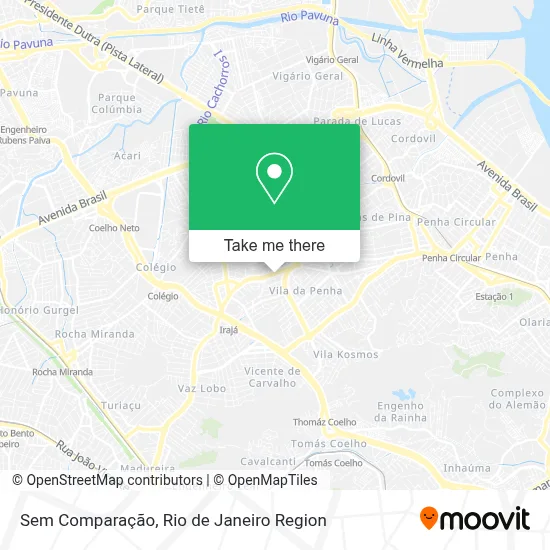 Sem Comparação map