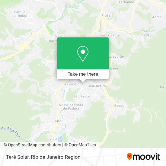 Terê Solar map