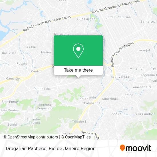 Drogarias Pacheco map