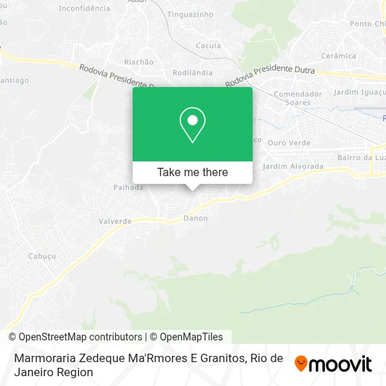 Marmoraria Zedeque Ma'Rmores E Granitos map