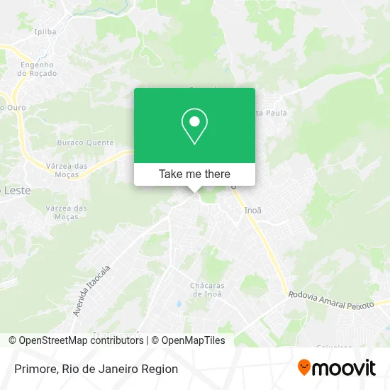 Primore map