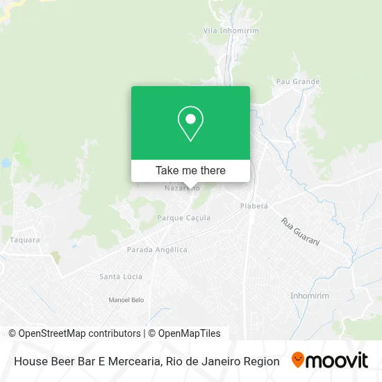 House Beer Bar E Mercearia map