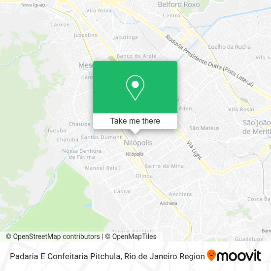 Padaria E Confeitaria Pitchula map