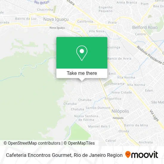 Cafeteria Encontros Gourmet map