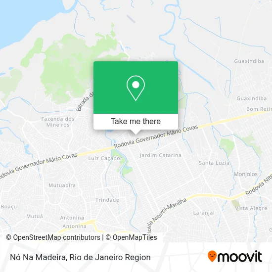 Nó Na Madeira map
