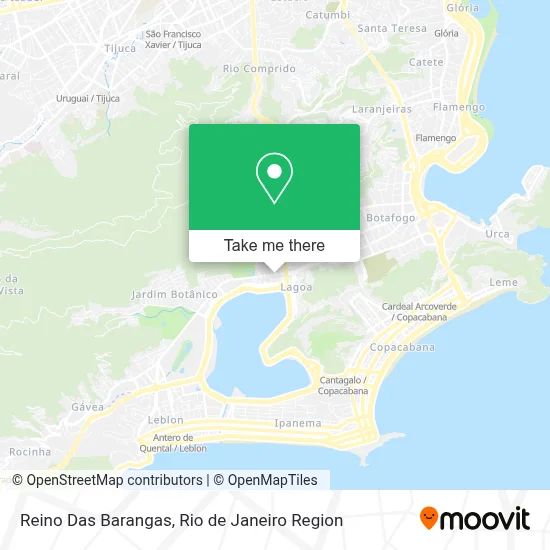 Reino Das Barangas map