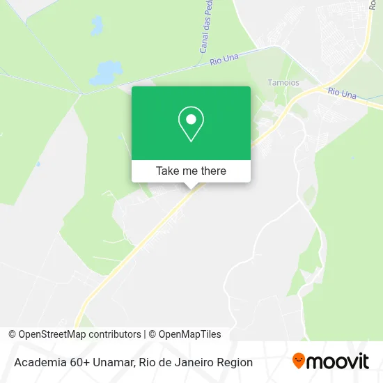 Academia 60+ Unamar map