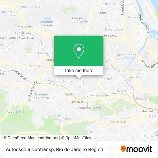Autoescola Duotransp map